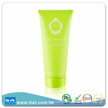 Eco amigable LDPE OEM flexible tubo cosmético para la crema facial de la fundación